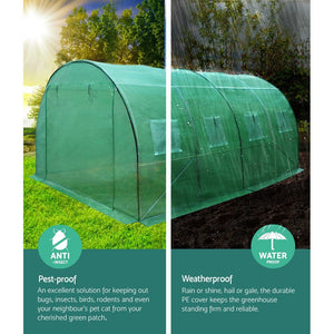 Greenhouse Garden Tunnel Shed - 4M X 3M X 2M