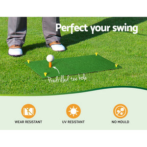 Everfit Golf Hitting Mat - Portable 60x30cm