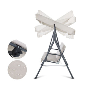 Outdoor Swinging Hammock Chair - 3 Seater