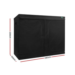 Gf Hydroponic Grow Tent 2.4m x 1.2m x 2m / 600D Oxford