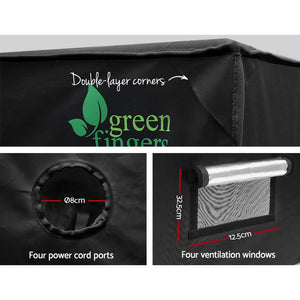 Gf Hydroponic Grow Tent 2.4m x 1.2m x 2m / 600D Oxford