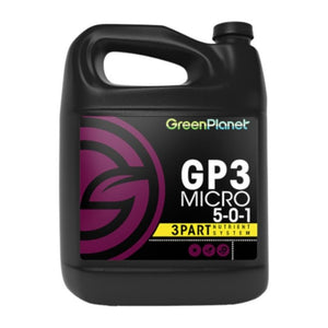 Green Planet GP3 Set - Grow + Bloom + Micro - 1L