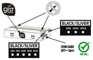 GroCELL Zelt Grow Tent - 60 X 60 X 140cm
