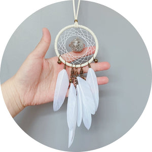 Handmade Dream Catcher With Wind Bell | 2 Colours