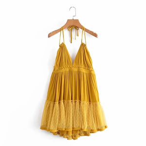 Hippie Beach Dress | V-Neck + Strapless | Various Colours | S-L