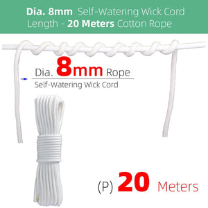 High Quality Self-Watering Hydroponic Wick Rope - Various Sizes