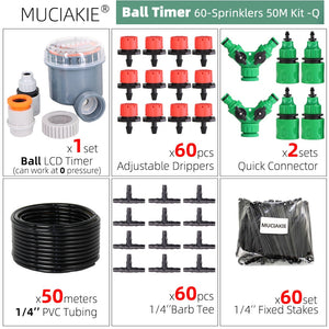 Drip Irrigation Watering Kit - Various Sizes