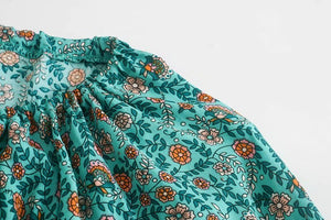 Casual Bohemian Styled Hippie Blouse Top | S-L | 2 Colours