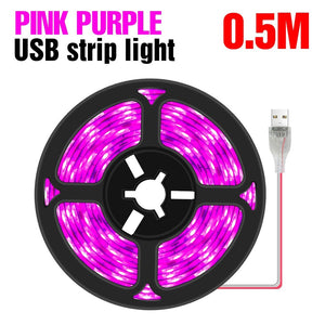 LED Grow Light Strips | Various Lengths | USB Powered