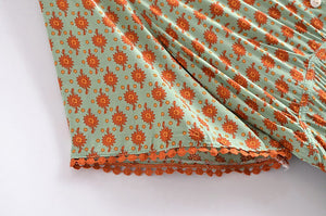 Bohemian Little Red Riding Hood Dress | S-XL | 2 Colours