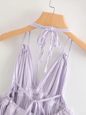 Hippie Beach Dress | V-Neck + Strapless | Various Colours | S-L