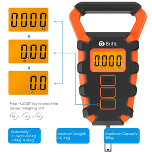 50KG Digital Hook Scale With Ruler