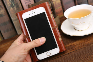 Spiral Leather Journal | Various Colours & Sizes