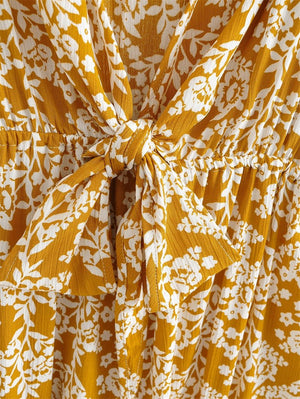 Women's Deep V-neck Bohemian Beach Romper | S-L | Various Colours