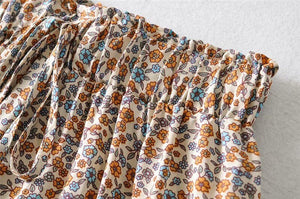 Cute Boho Hippie Summer Shorts | Flower Design | S-L