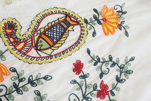 Unique Vintage / Hippie Inspired V-Neck Clothing Set | XS-L