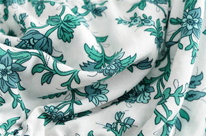 Women's Casual Boho Two Piece Outfit | Beach Styled Top + Bohemian Skirt | S-L | Various Colours