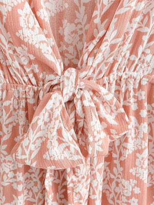 Women's Deep V-neck Bohemian Beach Romper | S-L | Various Colours