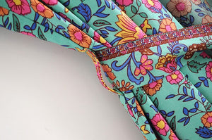 Women's Bohemian Lazy Dayz Kimono Bikini Cover Up | Various Colours | S-L