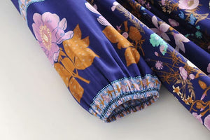 Women's Flowing Bohemian Flare Maxi Dress | S-L | Various Colours