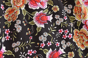 Elegant Women's Long Maxi Bohemian Skirt | High Waisted | S-L