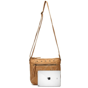 Jean Patchworked Reconstructed Women's Handbag