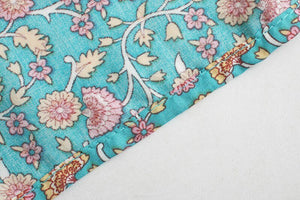 Short Sexy Bohemian Dress With Floral Print | Red Or Aqua | S-XL