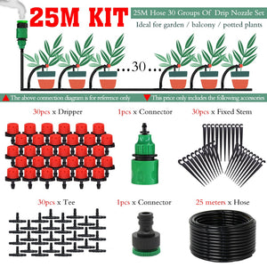 Drip Irrigation Watering Kit - Various Sizes