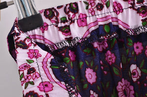 Women's Purple Boho Two Piece Outfit | Sleeveless Top + Bohemian Pants | S-L