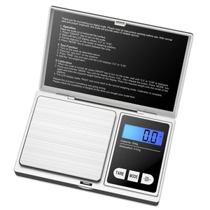 500/0.01g + 200g/0.01g LCD Digital Scales | 2 Sizes & Colours