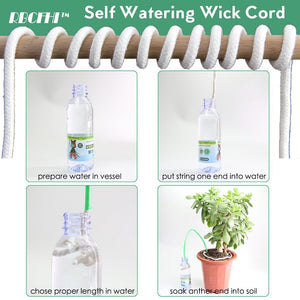 High Quality Self-Watering Hydroponic Wick Rope - Various Sizes