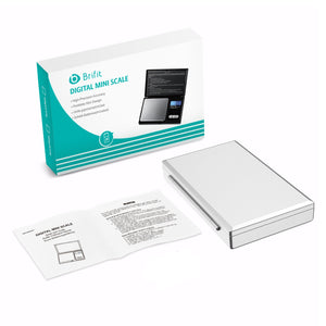 500/0.01g + 200g/0.01g LCD Digital Scales | 2 Sizes & Colours