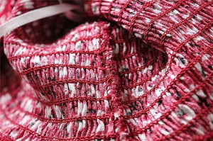 Women's Red Boho Two Piece Outfit | Sleeveless Top + Bohemian Dress | S-L