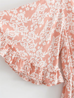 Women's Deep V-neck Bohemian Beach Romper | S-L | Various Colours