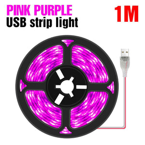 LED Grow Light Strips | Various Lengths | USB Powered