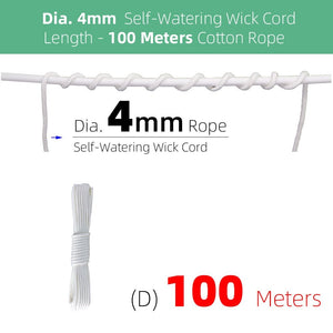 High Quality Self-Watering Hydroponic Wick Rope - Various Sizes