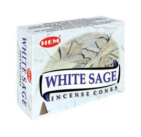 HEM - White Sage - 120 Incense Cones