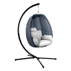 Patio Hanging Egg Hammock Pod With Stand