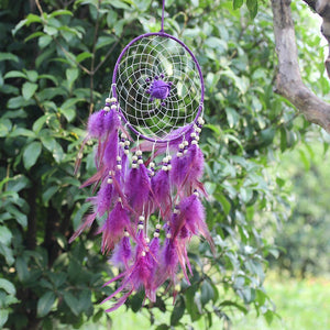 50cm Large Purple Dream Catcher | White Option Available