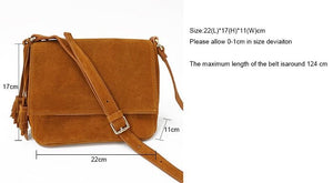 Genuine Leather Plain Casual Styled Shoulder Bag