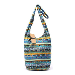 Women's Cool Cotton Sling Shoulder Bag - Various Designs