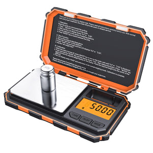 0.01g - 200g Digital Mini Pocket Scales With Calibration Weight