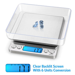 0.01g - 500g LCD Electronic Scales | 2 Colours