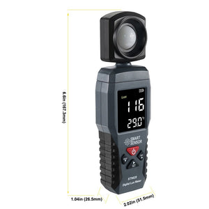 Digital Lux Light Meter | 3 Range Photometer |1-200,000