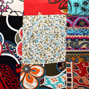 Premium Cross Body Bag With Hippie Patchwork Design