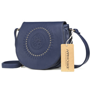 Small Floral Messenger Bag With Shoulder Strap