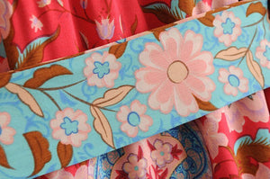 Kimono Styled Bohemian Maxi Dress | S-L