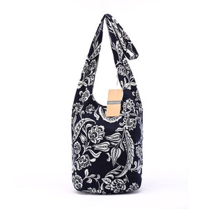 Women's Cool Cotton Sling Shoulder Bag - Various Designs