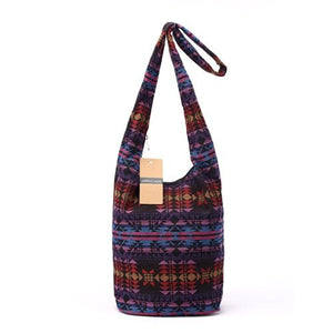 Women's Cool Cotton Sling Shoulder Bag - Various Designs