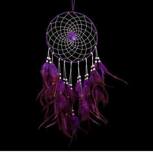 50cm Large Purple Dream Catcher | White Option Available